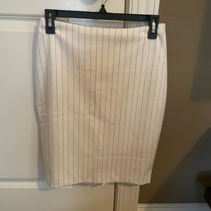 Express Pinstripe skirt
